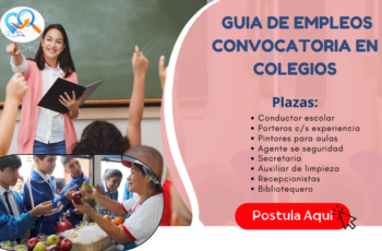 Oportunidades Laborales en Colegios Privados – Aula y Comedor