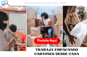 Oportunidades de Trabajo desde Casa – Empacado de Cartones