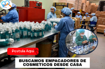 Trabaja como Empacador de Cosméticos: Opciones en Fábrica y Desde Casa