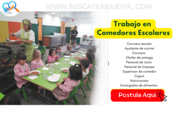 Trabaja en Comedor Escolar: Oportunidad Laboral