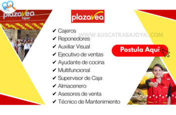 Trabaja en Plaza Vea: Vacantes Disponibles Hoy