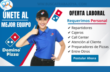 Vacantes en Domino’s Pizza: Empleos en Restaurante de Comida Rápida