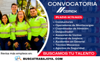 CEMEX Empleos y Vacantes en Diferentes Áreas Laborales