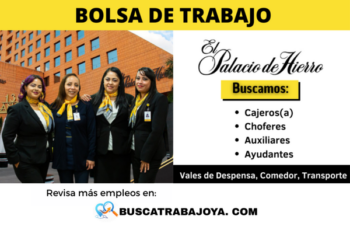 El Palacio de Hierro Trabajo: Nuevas Vacantes y Cómo Postular