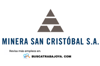 Minera San Cristóbal Empleos para Técnicos y Profesionales