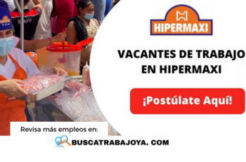 Trabaja en Hipermaxi con Nuevas Oportunidades Laborales