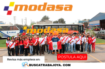 Trabajos en MODASA: Puestos y Requisitos