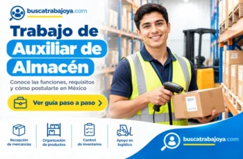 Auxiliar de Almacén: Funciones, Requisitos y Cómo Postular