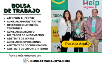 Empleos en Help Seguros: Vacantes, Requisitos y Postulación