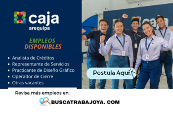 Empleo en Caja Arequipa conoce las oportunidades de trabajo