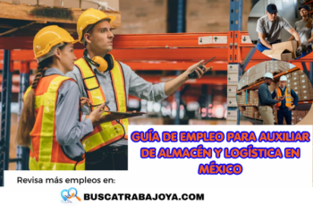 Guía de Empleo para Auxiliar de Almacén y Logística en México