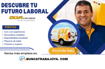 OLVA Courier: conoce oportunidades de trabajo y cómo postular