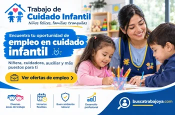 Trabajo de cuidado infantil: requisitos y cómo postular