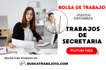 Trabajo de Secretaria: Puestos, Requisitos y Cómo Postular