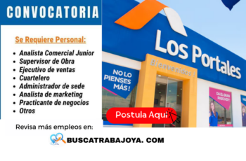 Trabajo en Los Portales conoce los puestos que puedes encontrar