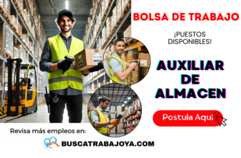 Trabajo de Auxiliar de Almacén: Perfiles, Requisitos y Ofertas