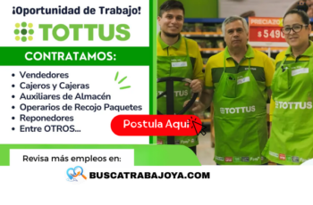Trabajar en Tottus: Guía de Puestos, Requisitos y Postulación