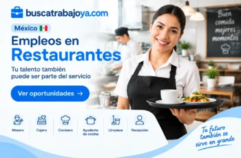 Empleos en Restaurantes: Puestos, Requisitos y Cómo Postularte